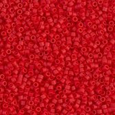miyuki delica's 11/0 opaque matte red DB-753