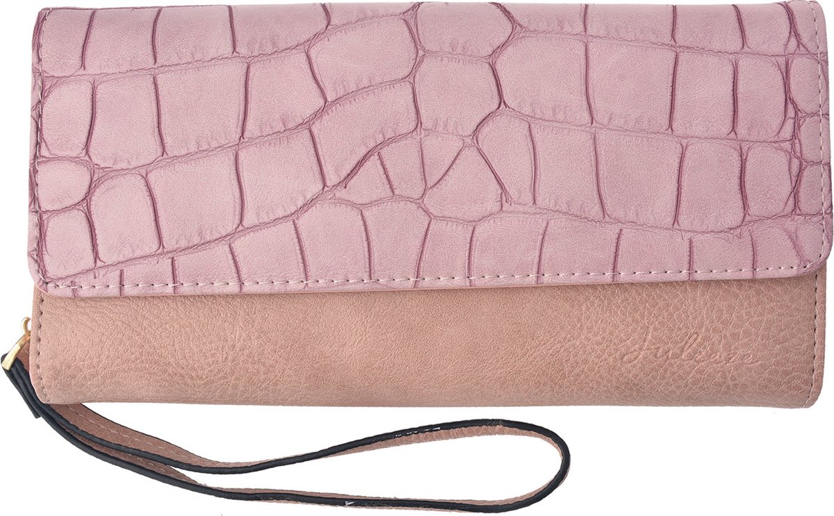 Juleeze Portemonnee 20x10.5 cm Roze Kunstleer Rechthoek
