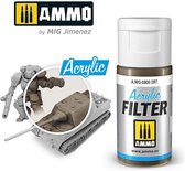 AMMO MIG 0800 Acrylic Filter Dirt - 15ml Effecten potje
