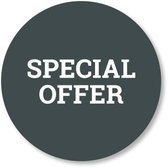 Kortingssticker special offer - grijs - 20mm (500 kortingsstickers)