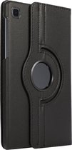 Case2go - Tablet hoes geschikt voor Samsung Galaxy Tab A7 Lite - Draaibare Book Case Cover - 8.7 inch - Zwart