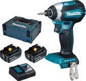 Bol.com Makita DTD153RTJ 18V Accu Slagschroevendraaier 2x 5.0Ah In Mbox aanbieding