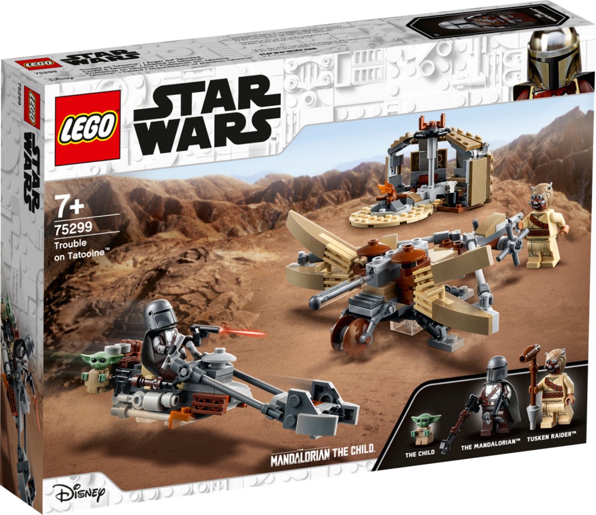 LEGO Star Wars : Le livre de Boba Fett - Le chasseur N-1 du Mandalorien  75325 - Jeu de construction pour les enfants des 9 ans