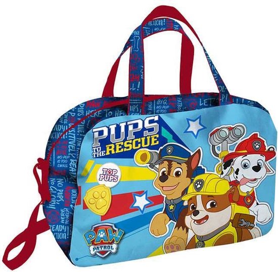 Nickelodeon Sac de Gym Paw Patrol Junior 22 Litres Polyester Blauw