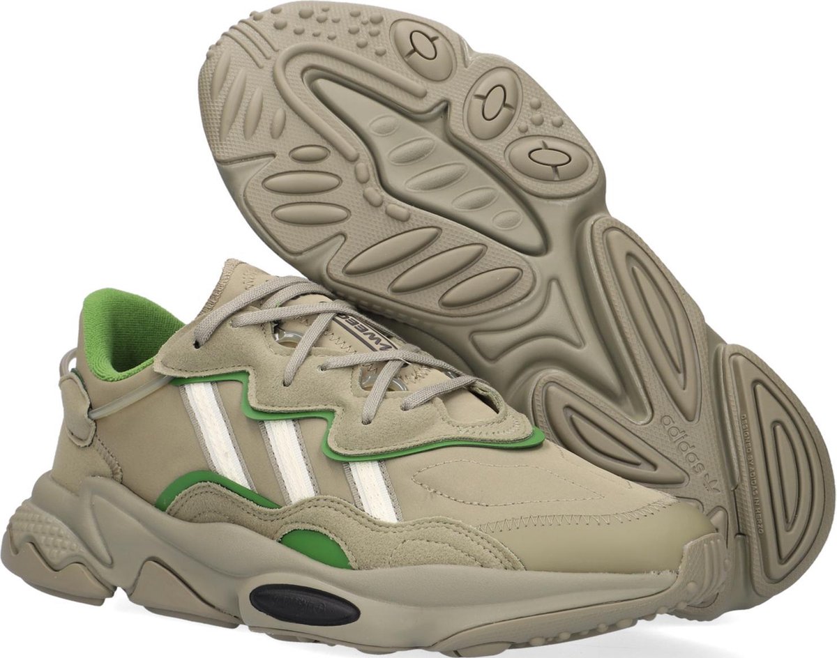 adidas Sneakers - Maat 42 - Mannen - olijfgroen - wit - groen | bol