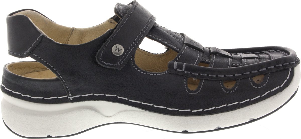 Dames Sandalen Wolky 0720435-700 Rolling Sun Zwart