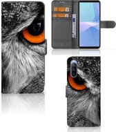 Telefoonhoesje Sony Xperia 10 III Bookcase Uil