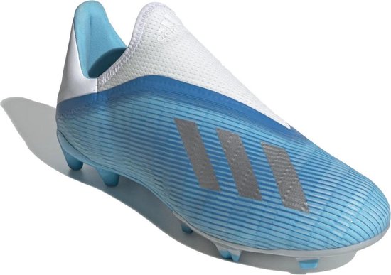 adidas X 19.3 FG voetbalschoenen heren blauw/wit | bol.com