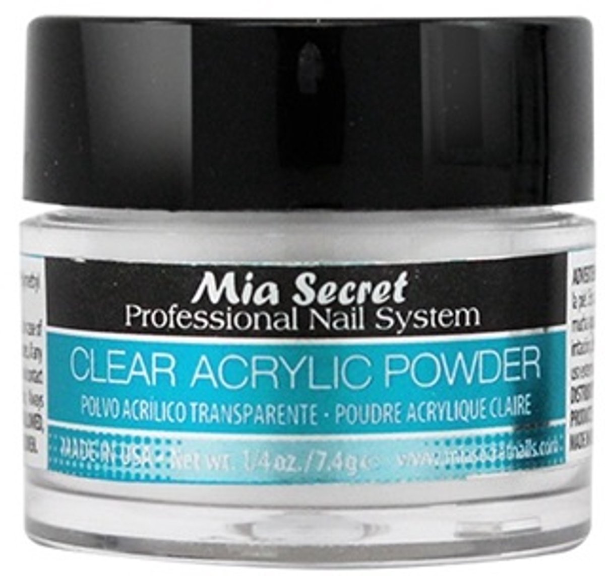 Acryl Poeder Transparant 7.5ml.