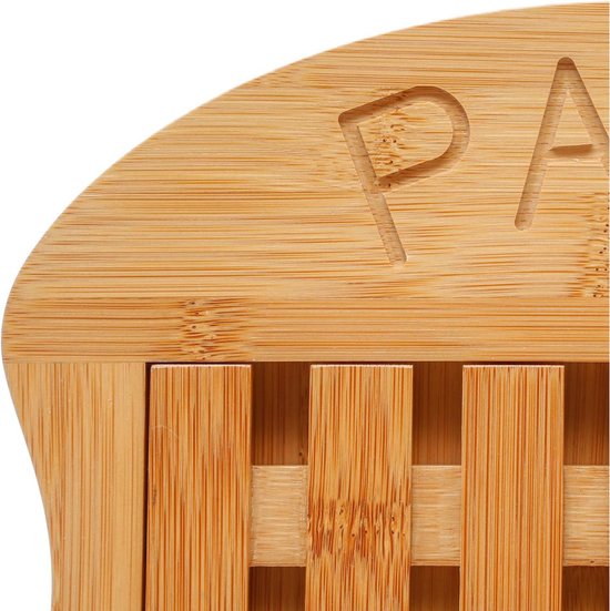 Houten broodsnijplank - Kruimelopvangplank Broodsnijplank -Geen broodmes