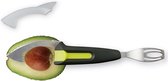 Cosy&Trendy Avocado-Fruit Snijder - Shark - Kunststof - Zwart
