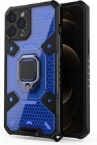 Voor iPhone 12 Pro Max Space PC + TPU beschermhoes (blauw)