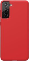 Voor Samsung Galaxy S21 + 5G NILLKIN Feeling Series Vloeibare siliconen Anti-fall mobiele telefoon beschermhoes (rood)