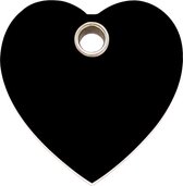 Heart I plastic dierenpenning medium/gemiddeld 3,01 cm x 3,01 cm RedDingo