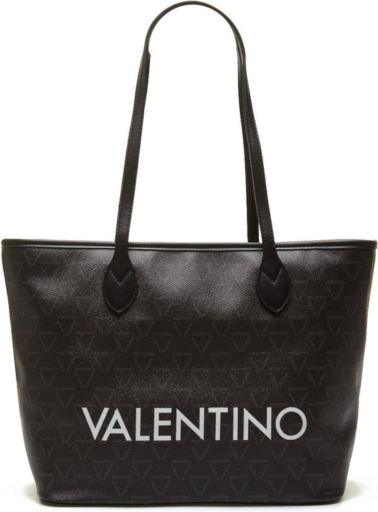 Valentino Bags Liuto Haversack Dames Shopper - Zwart/Bruin