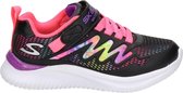 Skechers Jumpsters Radiant Swirl meisjes sneakers - Zwart - Maat 31 - Extra comfort - Memory Foam