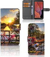 Bookcase Samsung Galaxy Xcover 5 | Xcover 5 Enterprise Edition Telefoon Hoesje Amsterdamse Grachten