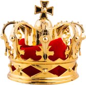 ESPA - Goudkleurige mini kroon op haarclip