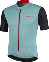 Rogelli Minimal - Fietsshirt Korte Mouwen - Heren - Maat S - Grijs, Zwart, Rood