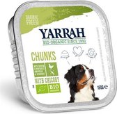 Yarrah dog alu brokjes kip / groente met cichorei in saus graanvrij - 12x150 gr - 1 stuks