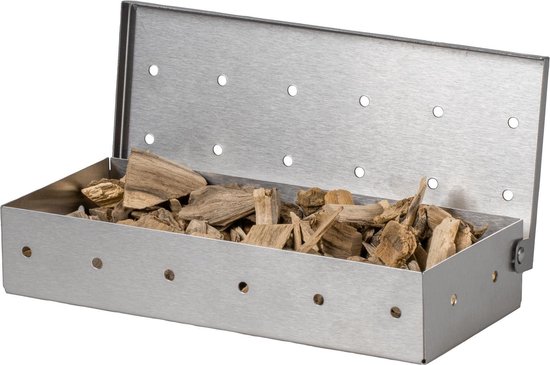 Jay Hill BBQ Smoker Box / Rookbox - RVS - 22 x 9 x 4 cm