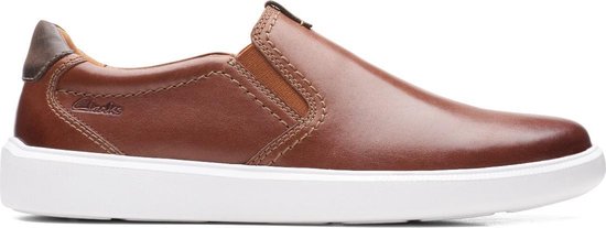 Clarks - Chaussures pour hommes - Cambro Step - G - cuir beige foncé -  taille 8 | bol.com