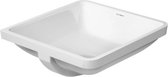 Duravit Starck 3 wastafel 43x43cm WonderGliss Wit