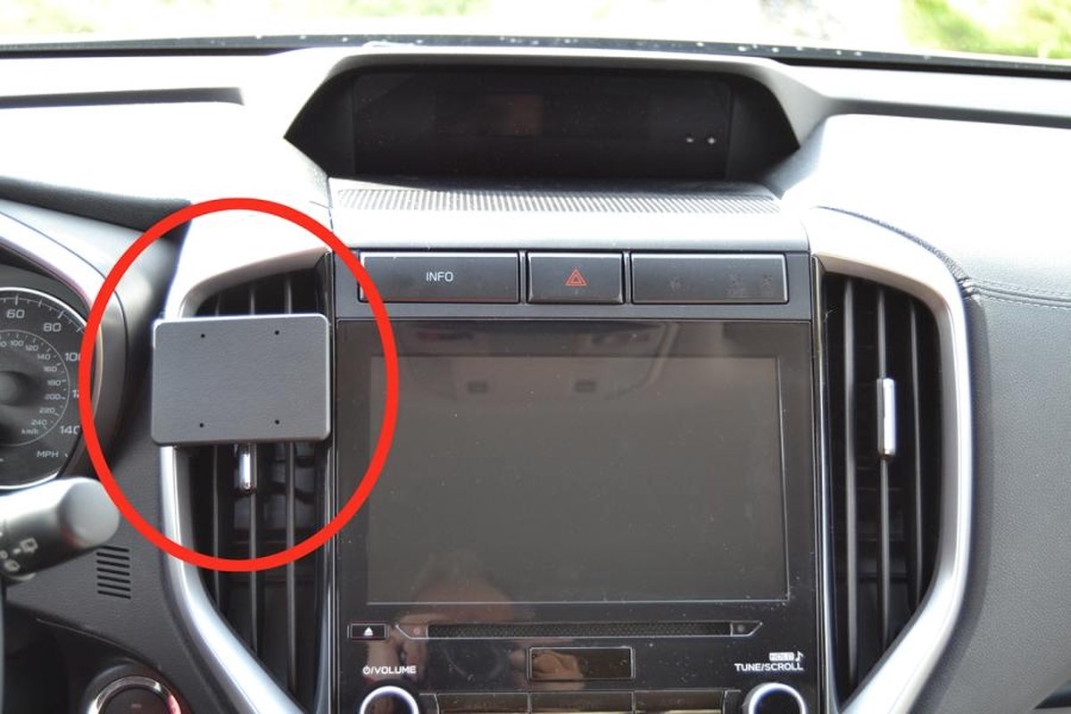 Brodit ProClip houder geschikt voor Subaru Ascent 2018 - Angled mount