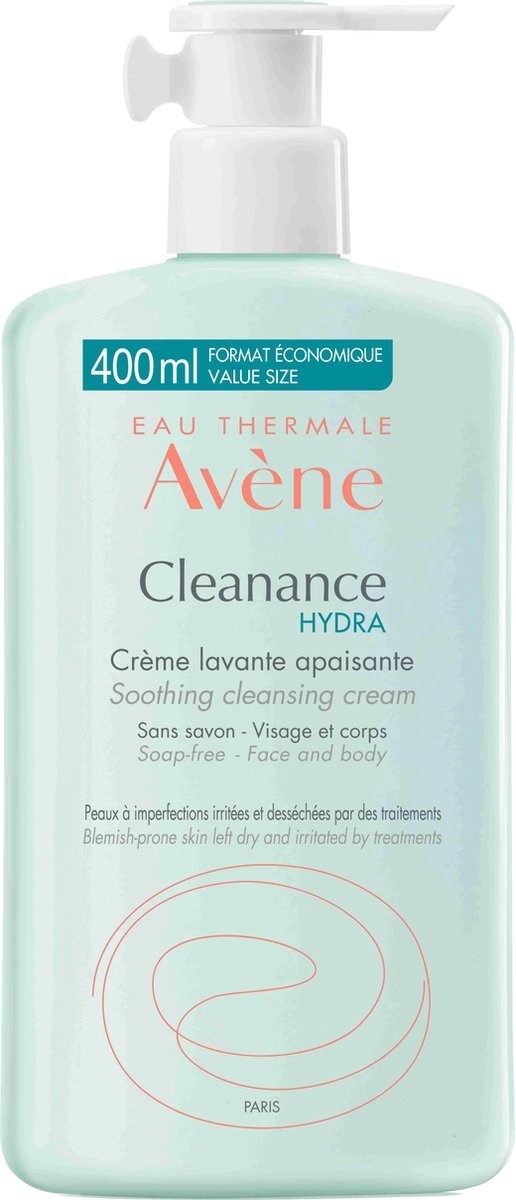 Avène Cleanance Hydra Verzachtende Wascrème 400ml