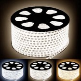 220V LED strip 50M 5050 IP65 60LED / m - Wit licht