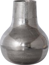 BePureHome Metal Vaas XL - Metaal - Zilver - 46x36x36