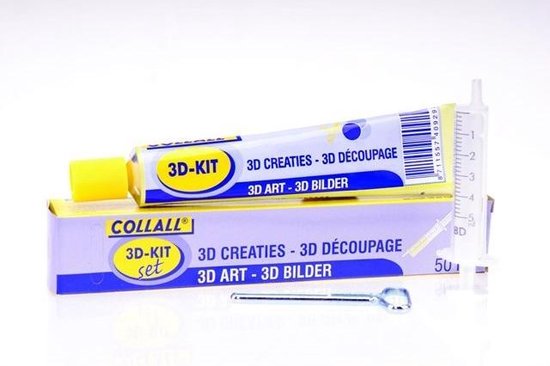 Collall 3D kit losse tube 80 Milliliter - Collall