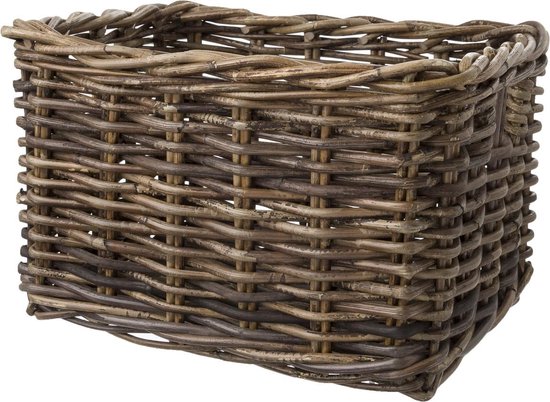 Fastrider Zeno Rotan Fietsmand - Bruin - 17L - Handgemaakt van FastRider — afbeelding 5