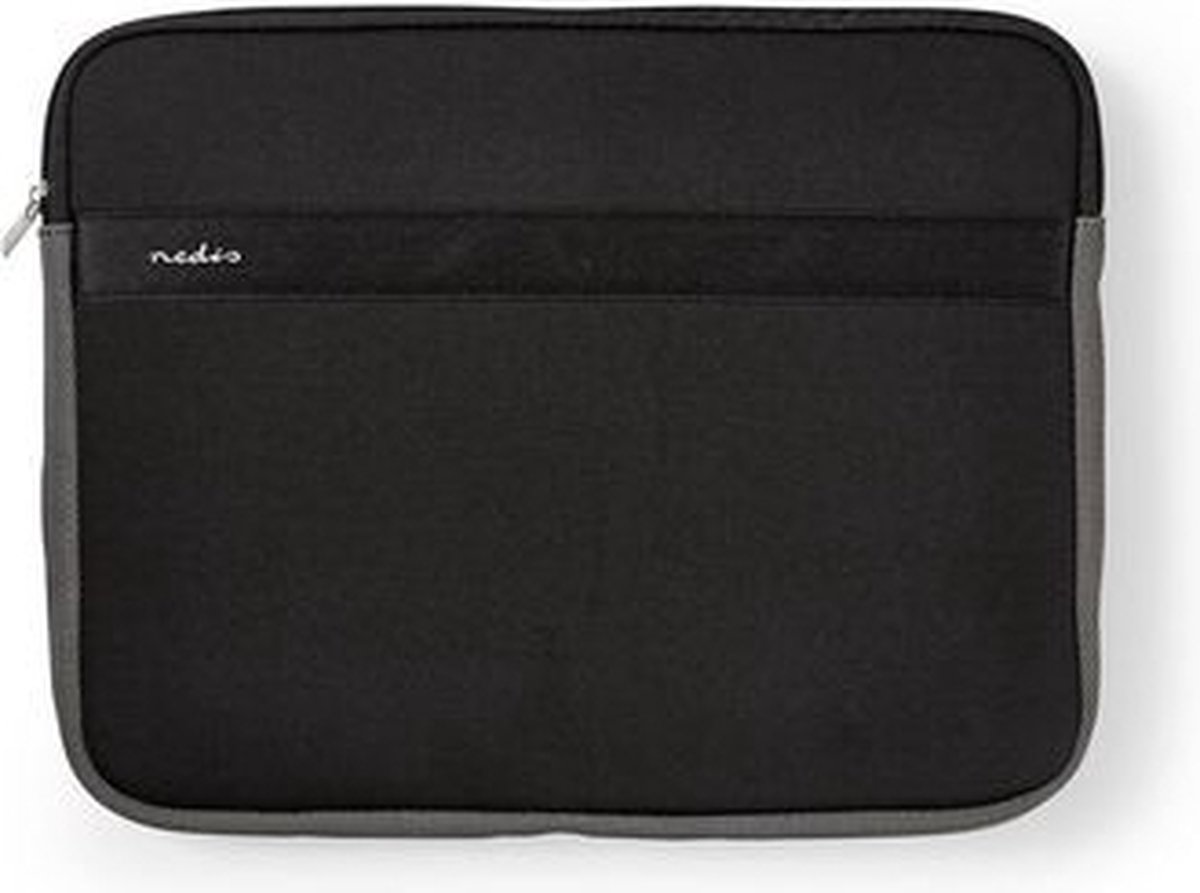 Notebookhoes | 13 - 14" | Neopreen | Zwart/Antraciet