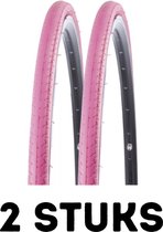 Fietsband - Buitenband - Set van 2 - Kontender 28 X 1.00 (26-622) roze