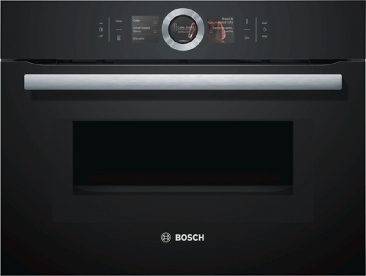 Bosch CMG676BB1  Serie 8 - Compacte oven met magnetron