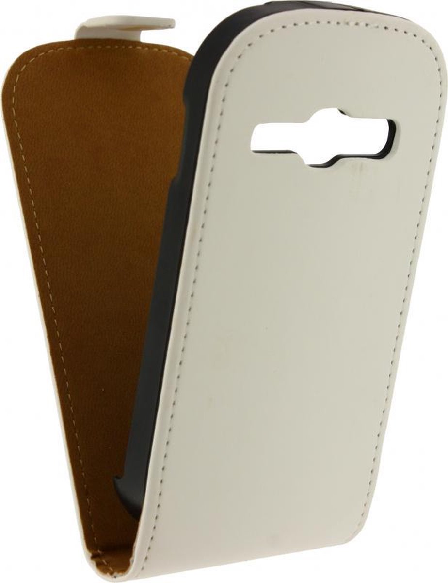 Mobilize Ultra Slim Flip Case Samsung Galaxy Fame S6810 White