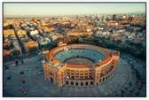 Las Ventas arena voor stierengevechten in Madrid - Foto op Akoestisch paneel - 90 x 60 cm