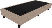 Bedworld Boxspring 80x200 - Waterafstotend fijn - Donker beige (MV09)