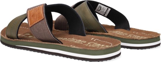 PME Legend Haig Slippers - Heren - Cognac - Maat 42 | bol.com