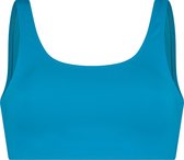 WALLIEN - Dames Bikini Top Comfy - Azure Vision - Blauw