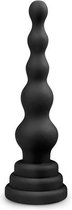 EasyToys Anaal Dildo Beaded Cone met Geribbelde Structuur - 13,00 cm - Zwart