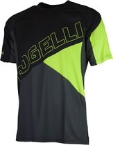 Rogelli MTB Shirt KM Adventure Zwart/Grijs/Fluor M