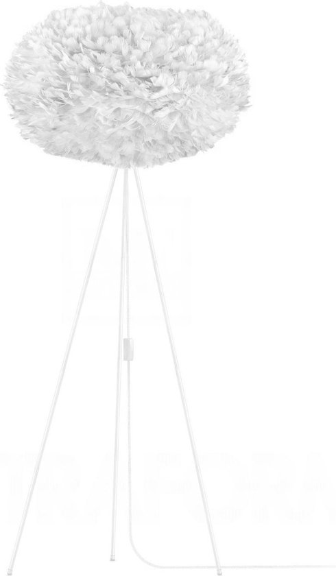 Umage Eos X-large vloerlamp white - met tripod wit - Ø 75 cm
