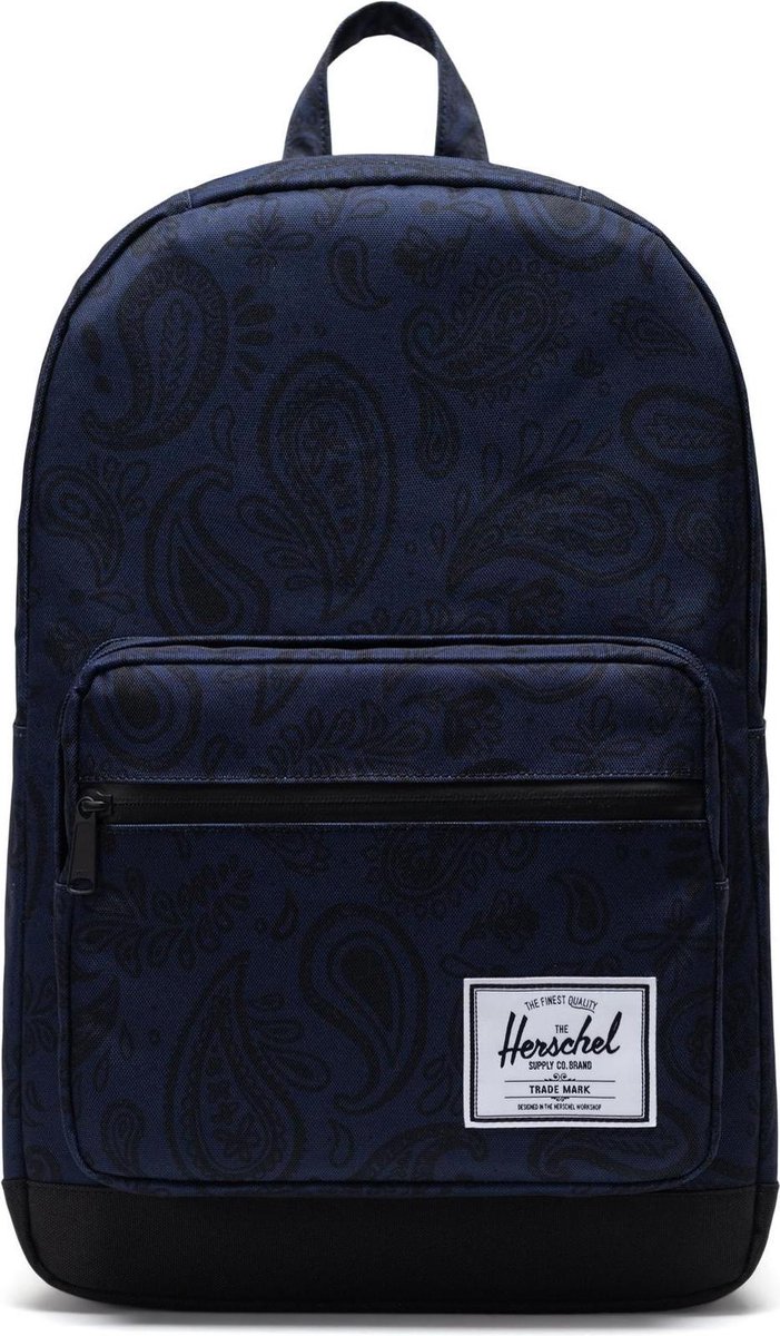 Pop Quiz - Paisley Peacoat/Black / Rugzak - schooltas - laptoptas / 15" fleece laptopvak - meerdere extra vakken - 22L opbergruimte / Beperkte Levenslange Garantie