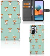 Bookcase Xiaomi Redmi Note 10 Pro Smartphone Hoesje Pups