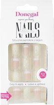 Donegal Kunstnagels French Manicure 24 stuks - 3077