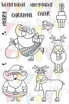 St. Nick Clear Stamps (JD053) (DISCONTINUED)