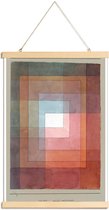 JUNIQE - Posterhanger Klee - White Framed Polyphonically -40x60 /Grijs
