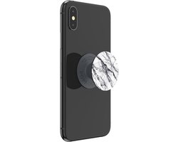PopSockets PopGrip Basic - Telefoonbutton en Standaard (niet verwisselbaar) - Wit Marmer
